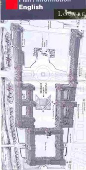 Буклет Plan Louvre, 55-1875, Баград.рф